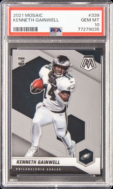 2021 Absolute Rookie Materials JERSEY Kenneth Gainwell Philadelphia Eagles  RC