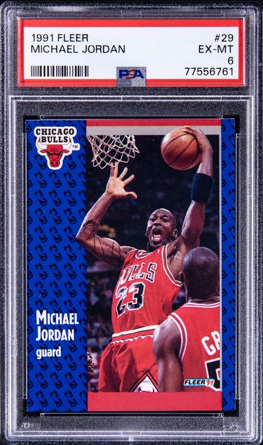 Michael jordan cheap fleer 29