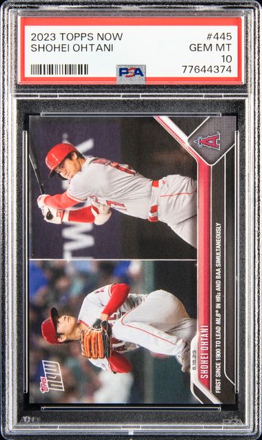 2023 Topps Now #445 Shohei Ohtani PSA 10 on Goldin Marketplace