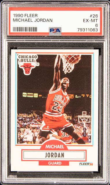 Michael jordan best sale fleer 26