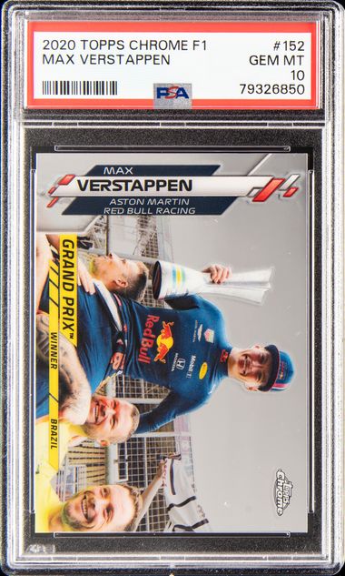 2021 Topps Dynasty Formula 1 Autograph Suit Zipper Patch #AZP-MV Max  Verstappen Signed Patch Card (#05/10) - PSA GEM MT 10, PSA/DNA Certified -  Pop 1 on Goldin Auctions