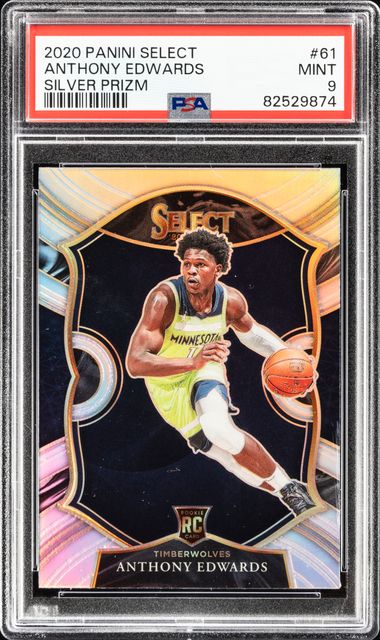 Cole Anthony Silver Prizm Rookie Card PSA popular 9