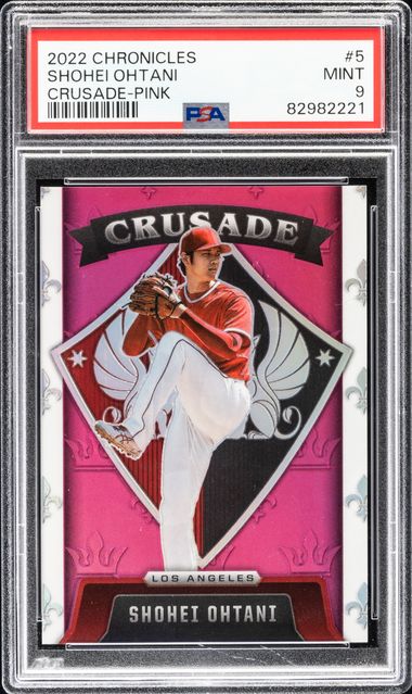 2022 Panini Chronicles Crusade Pink #5 Shohei Ohtani (#32/50