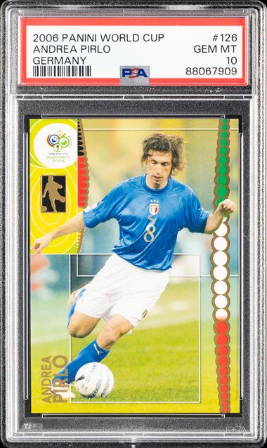 Andrea top Pirlo PSA 10 Refractor