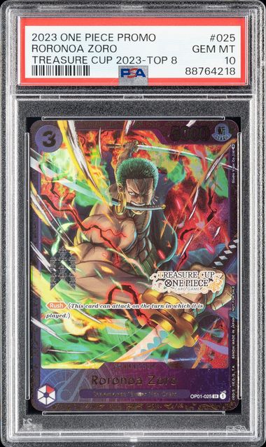 2023 One Piece Promos Treasure Cup 2023-Top 8 #025 Roronoa Zoro 
