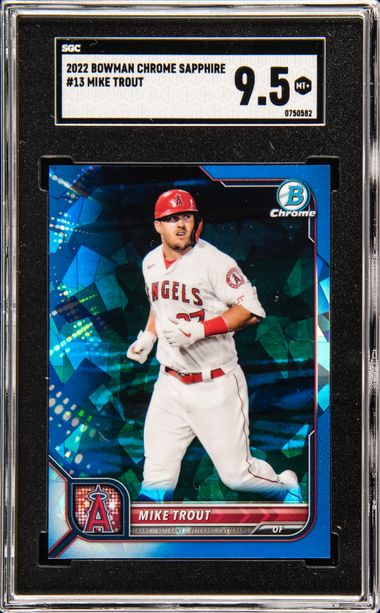  2022 Topps Chrome #200 MIKE TROUT Los Angeles Angels