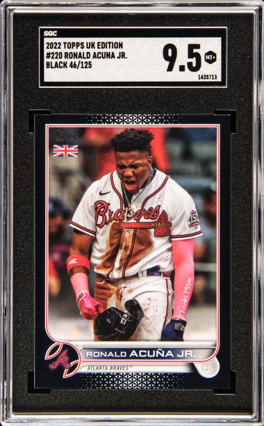 2022 Ronald Acuna Jr. Game-Used, Twice-Signed, Twice-Inscribed
