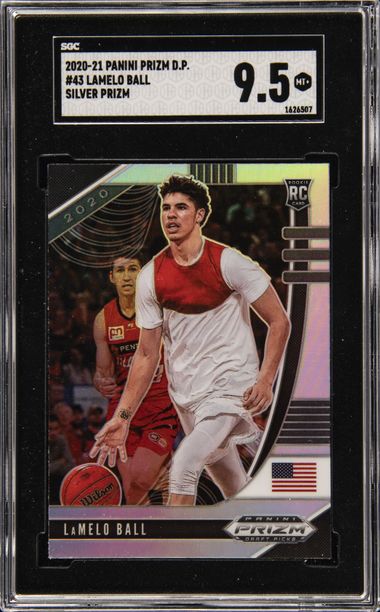 2020-21 Panini Prizm Draft Picks Silver Prizm #43 LaMelo Ball