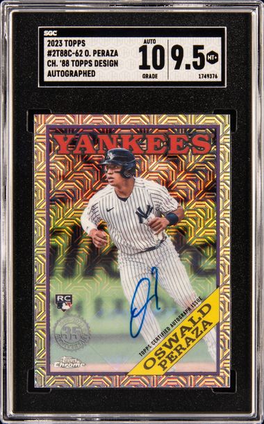 2023 Topps Series 1 - 1988 Topps Chrome Silver Pack Autographs