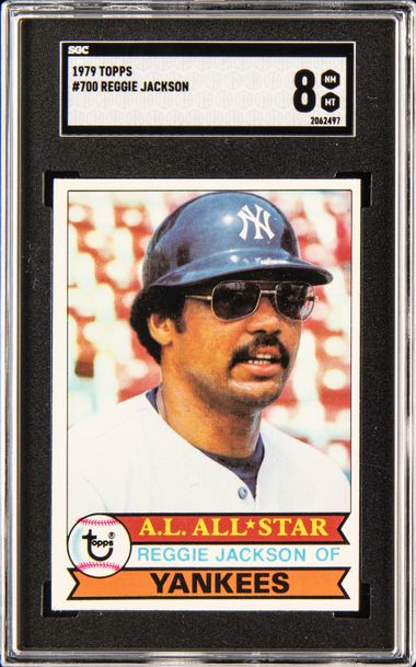 Lot - (NM-MT) 1977 Topps Reggie Jackson #10 Baseball Card