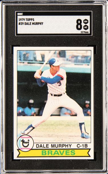  1979 Topps Baseball Card #39 Dale Murphy