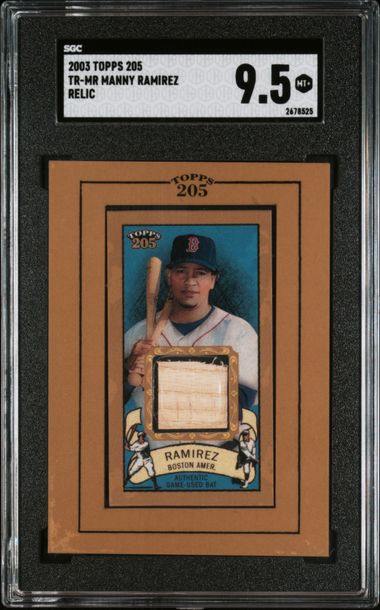 Manny Ramirez SP Upper Deck Jersey Card