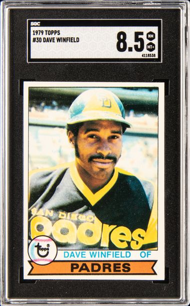 1974 Topps #456 Dave Winfield San Diego Padres Rookie Baseball Card Nm