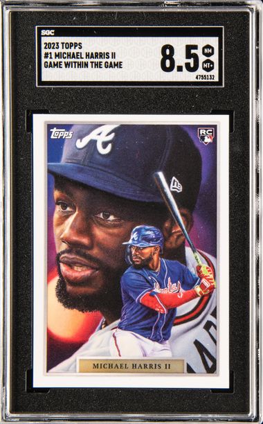 2023 Topps Game Within The Game #1 Michael Harris II SGC 8.5 on
