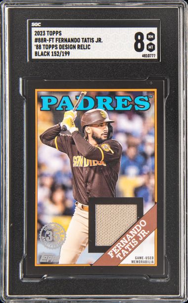 2023 Topps '88 Topps Design Relics Black #88R-FT Fernando