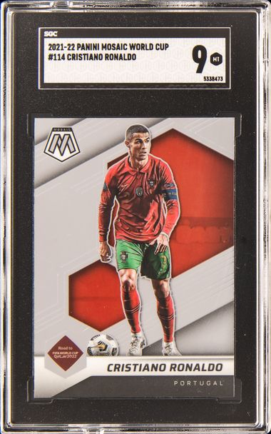 2021-22 Panini Mosaic FIFA Road To World Cup #114 Cristiano