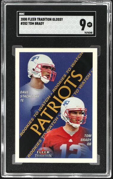 2006 Fleer Fantasy Standouts Tom Brady FS-BR New England Patriots