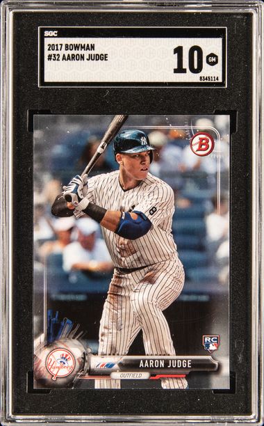 2013 Bowman Chrome Draft Pick Autographs Refractor #BCA-AJ Aaron Judge  Signed Rookie Card - BGS PRISTINE/Black Label 10, Beckett 10 - Pop 3 on  Goldin Auctions