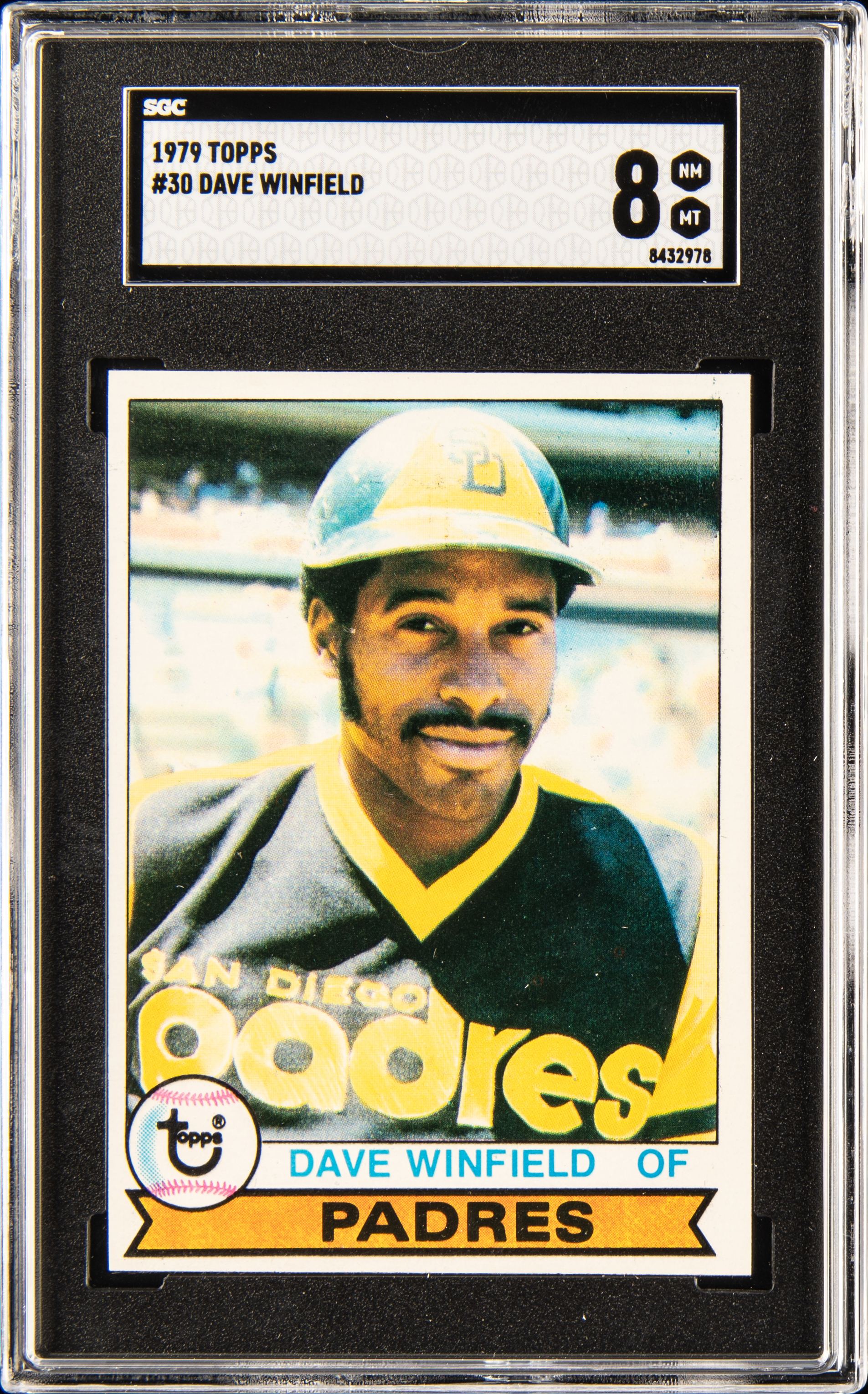 1979 Topps #30 Dave Winfield – SGC NM-MT 8