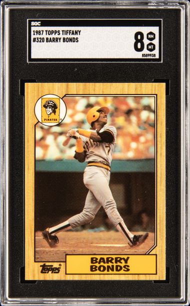 1986 Topps Traded Baseball Card # 11T Barry Bonds Rookie Pirates NM