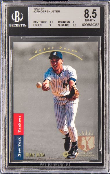 Derek Jeter New York Yankees 1993 Pinnacle # 457 Rookie Card