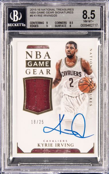 Kyrie Irving Autographed Framed Cavaliers Jersey