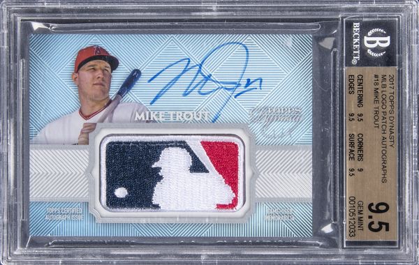 On-Card Autograph # to 10 - Mike Trout/ Albert Pujols/ Shohei