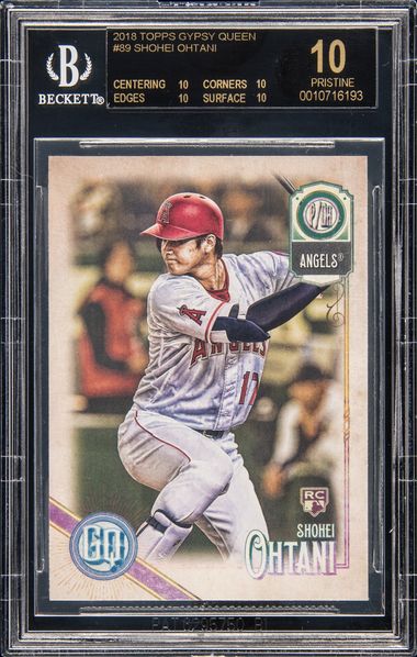 2011 Topps Update Mike Trout #US175 BGS Pristine 10 - Black