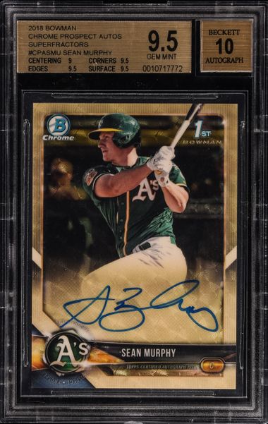 Sean Murphy Auto Bowman Chrome Gold