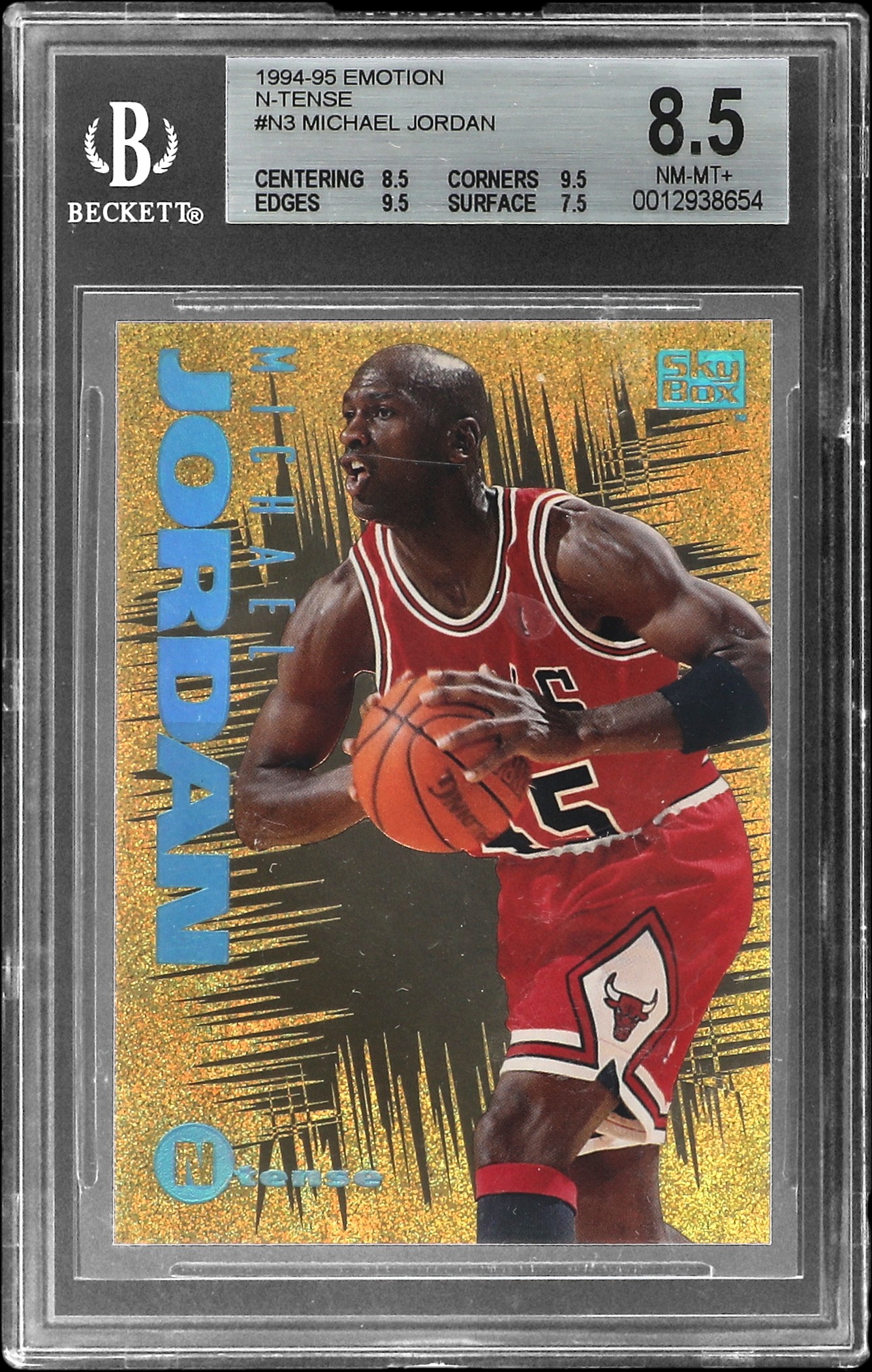 1994 E-Motion N-Tense #3 Michael Jordan – BGS NM-MT+ 8.5