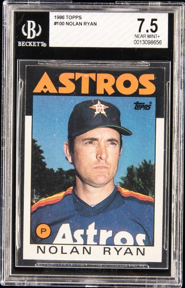 1993 Flair #286 Nolan Ryan - PSA MINT 9 on Goldin Auctions