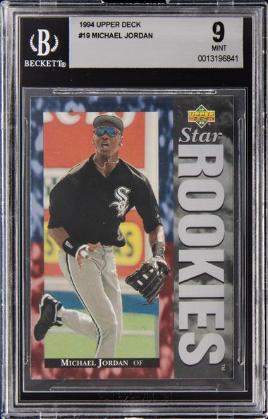 Michael Jordan Chicago White Sox 1994 Upper Deck # 19 Rookie