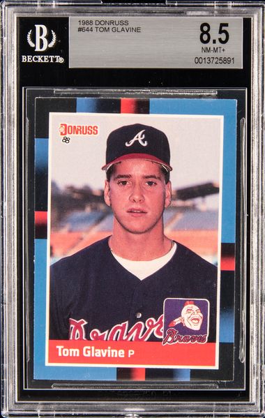 1988 Fleer Update Glossy #89 Craig Biggio Rookie Card - BGS GEM