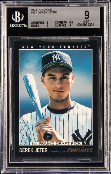 Derek Jeter New York Yankees 1993 Bowman # 511 Rookie Card