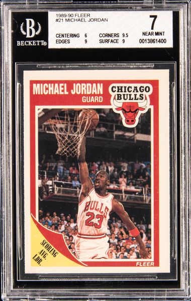 Michael jordan sale fleer 21