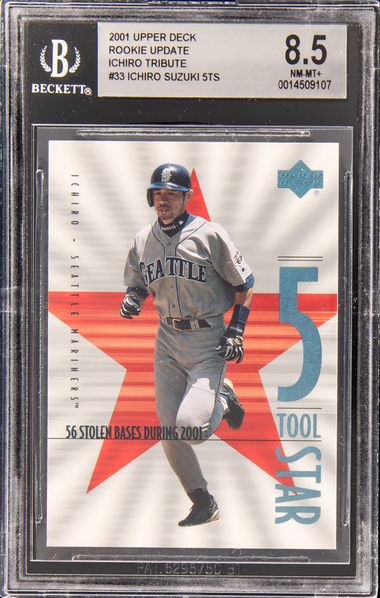 Ichiro Suzuki Upper Deck Jersey Card