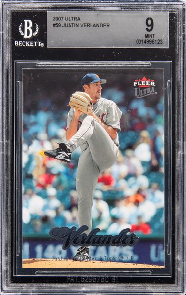 Lot - (NM-MT) 2005 Topps Justin Verlander Rookie #677 Draft Pick Baseball  Card