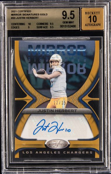 2021 Panini Contenders Championship Ticket #101 Trevor Lawrence Signed  Rookie Card (#16/49) - BGS GEM MINT 9.5, Beckett 10 on Goldin Auctions