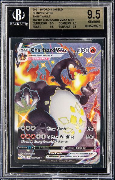 2021 Pokemon Sword & Shield Shining Fates Shiny Vault Sv107