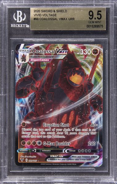 Zarude V Pokemon 2020 Vivid Voltage #22 (BGS 9)