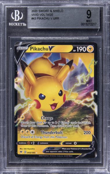 Zarude V Pokemon 2020 Vivid Voltage #22 (BGS 9)