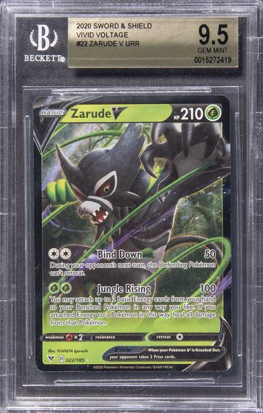 Zarude V - Vivid Voltage Pokémon card 022/185