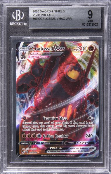 2020 Sword Shield Vivid Voltage #22 Zarude V Urr BGS 9.5 on Goldin