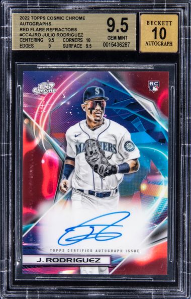 Sold at Auction: 2022 Topps Chrome RC ASG Refractor Julio