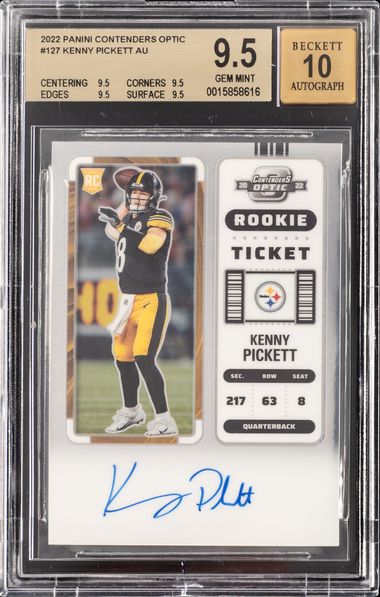 2022 Panini Prizm Rookie Gear Rgkp Kenny Pickett – PSA GEM MT 10 on Goldin  Auctions