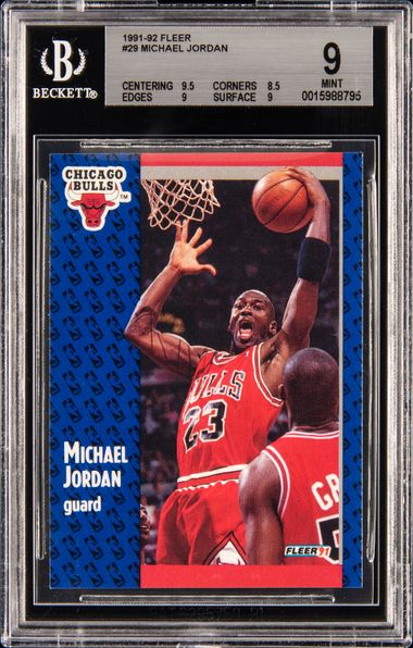 Michael jordan clearance fleer 29