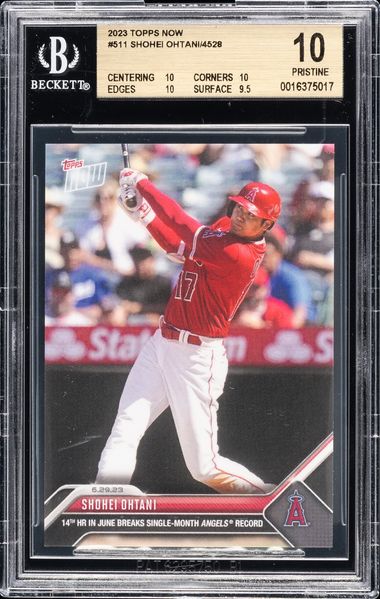 2023 Topps Now #511 Shohei Ohtani Bgs 10 on Goldin Marketplace