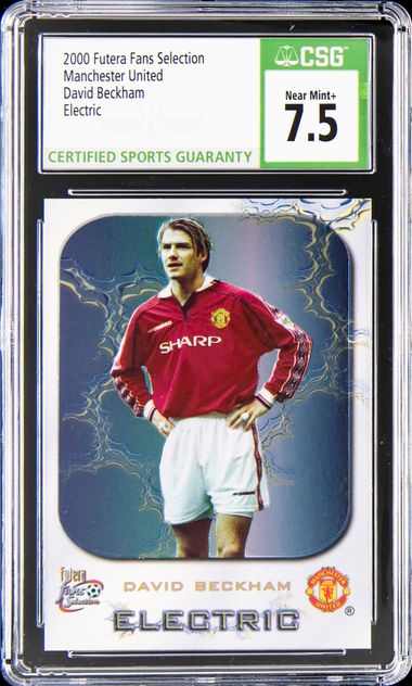 2000 Futera Fans Selection Manchester United - Electric David