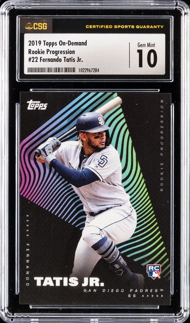 2019 Topps On-Demand Rookie Progression #22 Fernando Tatis Jr 