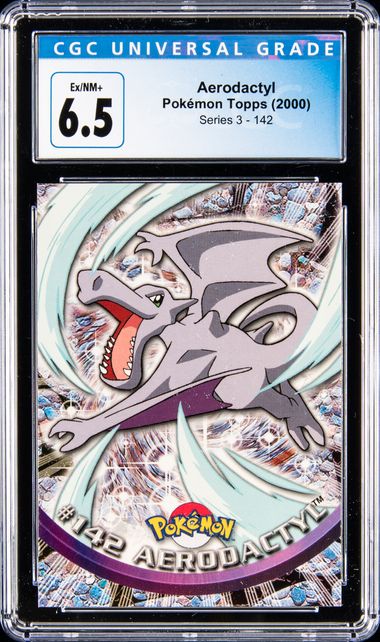 Aerodactyl - Topps Series 2 #142 Pokemon Card